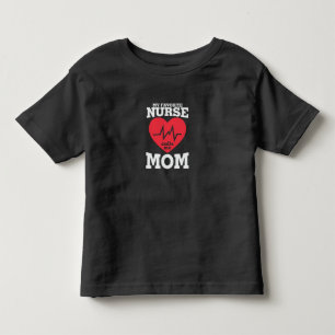 Mor Art Min favoritsjuksköterska kallar mig Mamma T Shirt