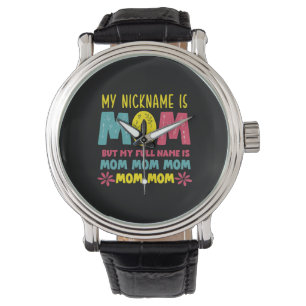 Mor Art Mitt smeknamn är Mamma Birthday Armbandsur