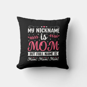 Mor Art   Mitt smeknamn är Mamma Birthday Kudde