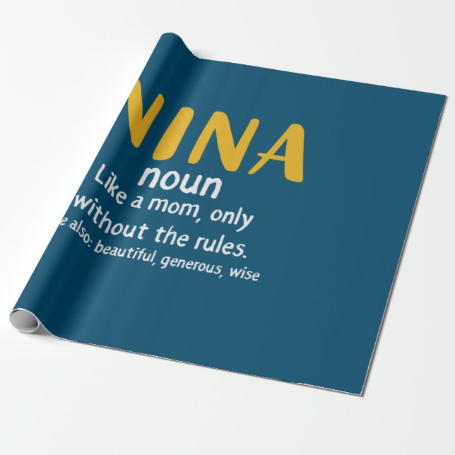 Mor Art Nina Definition Presentpapper (Utrullad)