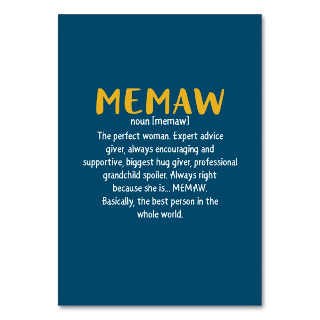 Mor Art PM-definition Bordsnummer (Framsidan)