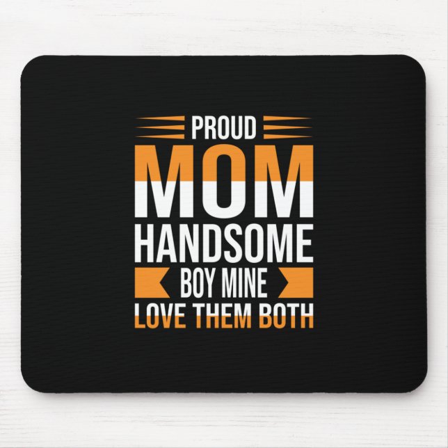 Mor Art Proud Mamma Handsome Boy Musmatta (Framsidan)