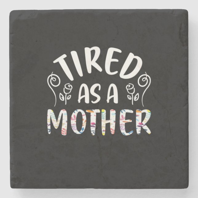Mor Art Tired som Mor Stenunderlägg (Framsidan)
