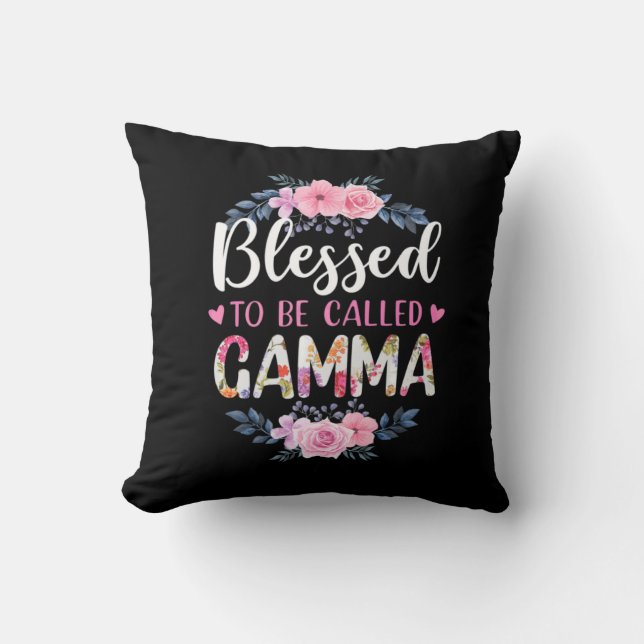 Mor Art välsignad till Gamma Birthday Kudde (Framsida)