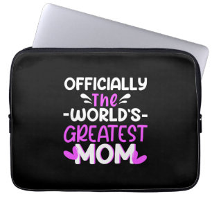 Mor Art Världen Underbarare Mamma Laptop Fodral