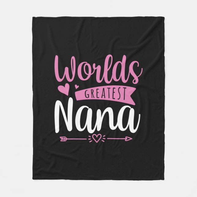 Mor Art World Underbarare Nana Fleecefilt (Framsidan)