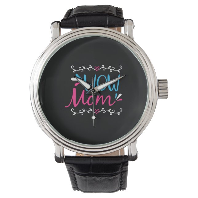 Mor Art Wow Mamma Armbandsur (Framsida)