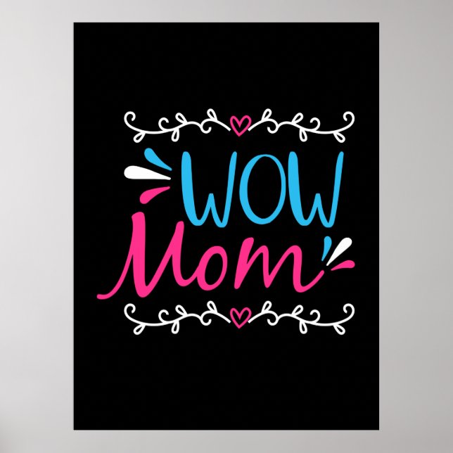 Mor Art Wow Mamma Poster (Framsidan)