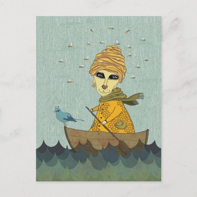 Mor av bin vykort (Framsida)