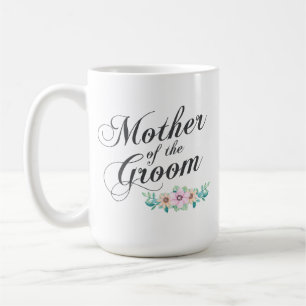 Mor av brudgummen som gifta sig den kaffemugg