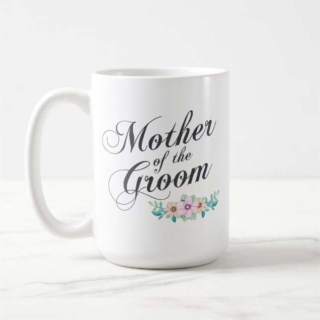 Mor av brudgummen som gifta sig den | kaffemugg (Vänster)