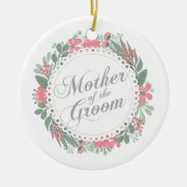 Mor av brudgummen som gifta sig den | prydnaden julgransprydnad keramik