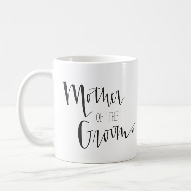 Mor av brudgummuggen kaffemugg (Vänster)