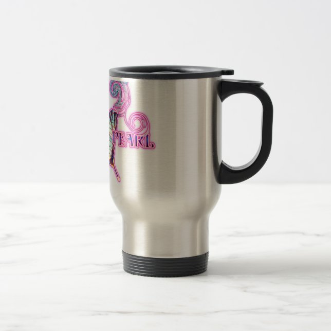 Mor av den pärlemorfärg travel mug resemugg (Höger)