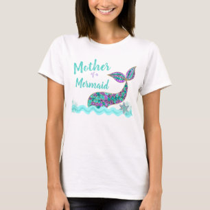 Mor av en Sjöjungfru, födelsedagsfest tshirt T Shirt