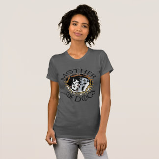Mor av hundutslagsplatsskjortan t-shirt