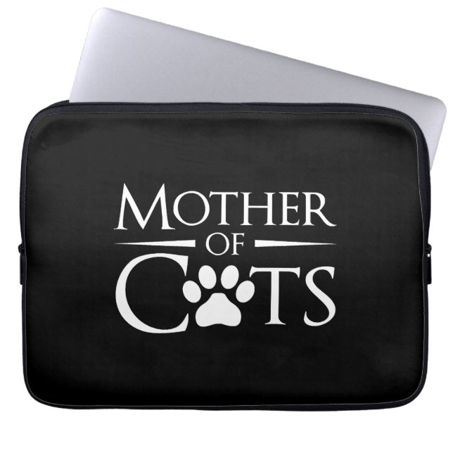 Mor av katter laptop fodral (Framsidan)