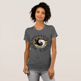 Mor av kattutslagsplatsskjortan t shirt