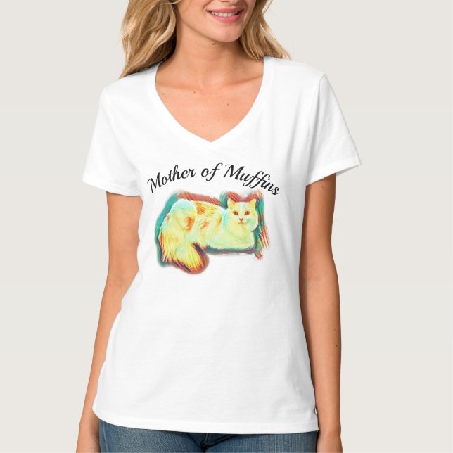Mor av muffins! t shirt (Framsida)