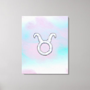 Mor av pärlemorfärg OxenZodiacastrologi Canvastryck