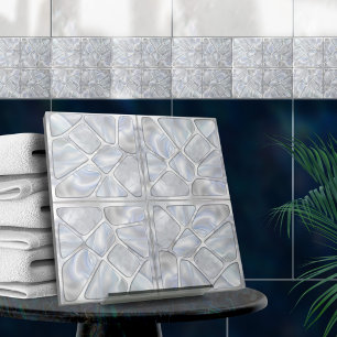 Mor av pärlor - Cellkollage N11 Kakelplatta