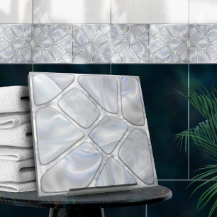 Mor av pärlor - Cellkollage N12 Kakelplatta