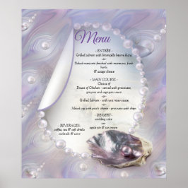 Mor av pärlor som sammanfogats som flytande snurra poster