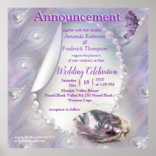 Mor av pärlor som sammanfogats som flytande snurra poster