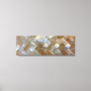 Mor av Pearl Capiz Weave Canvastryck