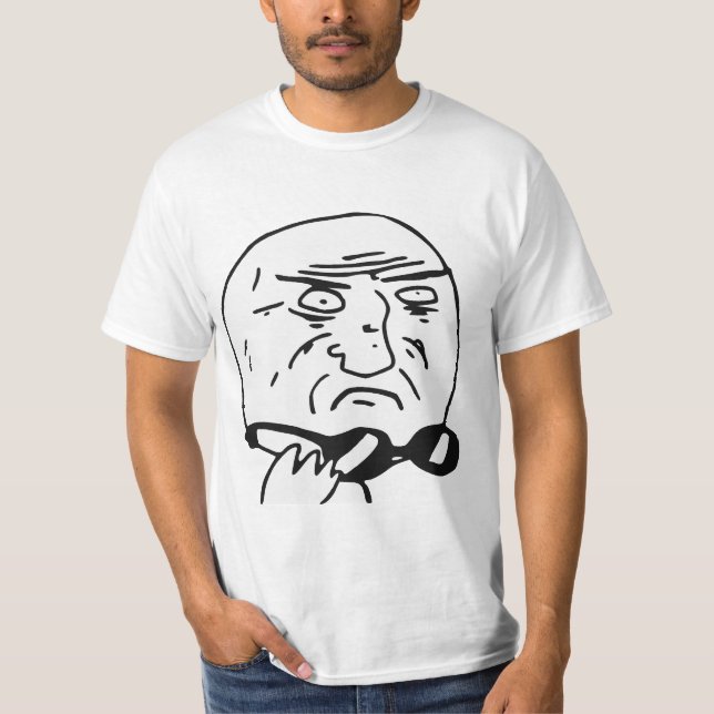 Mor av tecknaden Meme för gudursinneansikte Tee (Framsida)