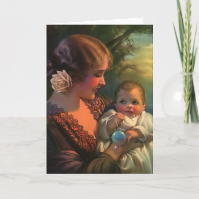 Mor & Baby Mors dag-kort Kort (Framsida)