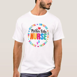 Mor Baby Nurse Post partum Labour Delivery Nurses T Shirt