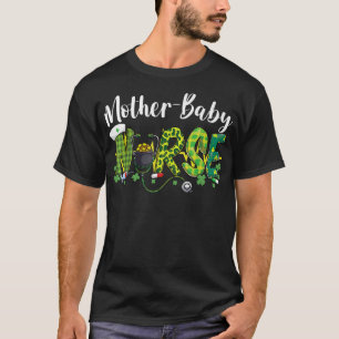 Mor Baby Nurse St patrick's day 2023 Women Girl T Shirt