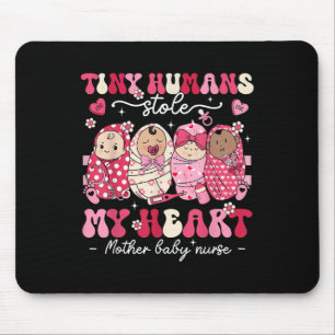 Mor Baby Nurse Tiny Humans stjäl mitt hjärta Musmatta