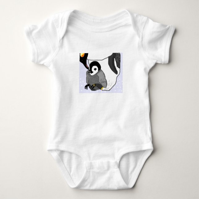 Mor- & babypingvin tee shirt (Framsida)