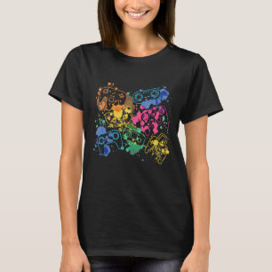 Mor Barn Heartslag Mamma Child Ecg Mödrar D T Shirt