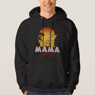Mor Barn i mamma Lejona storkundsfamiljen Hoodie
