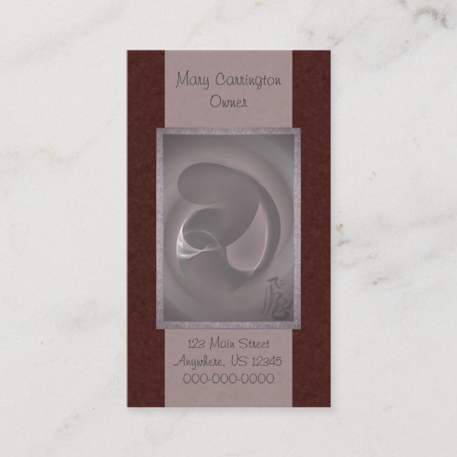 Mor & barn visitkort (Framsida)