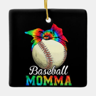 Mor Baseball Momma Birthday Julgransprydnad Keramik