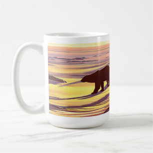 Mor Bear Art Kopp Mugg Polar Bear Kopp & Glass