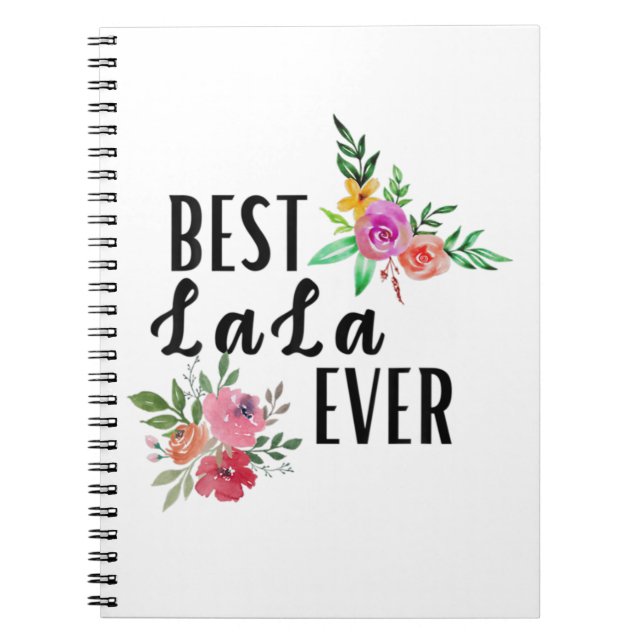 Mor Best Lala - födelsedag Anteckningsbok (Framsidan)