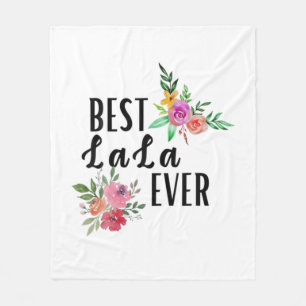 Mor Best Lala - födelsedag Fleecefilt