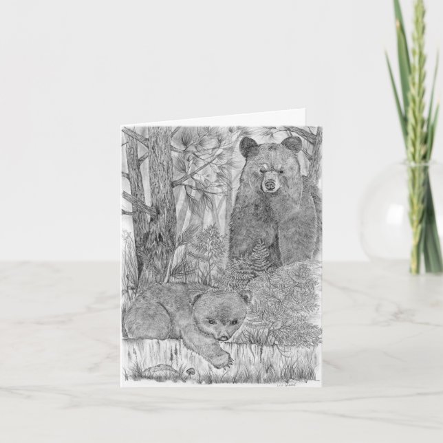 Mor Björn och Unge Kort (Framsida)