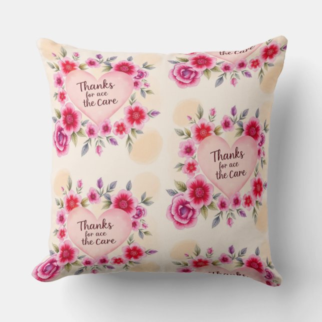 Mor blooming Gratitude Kudde (Framsida)