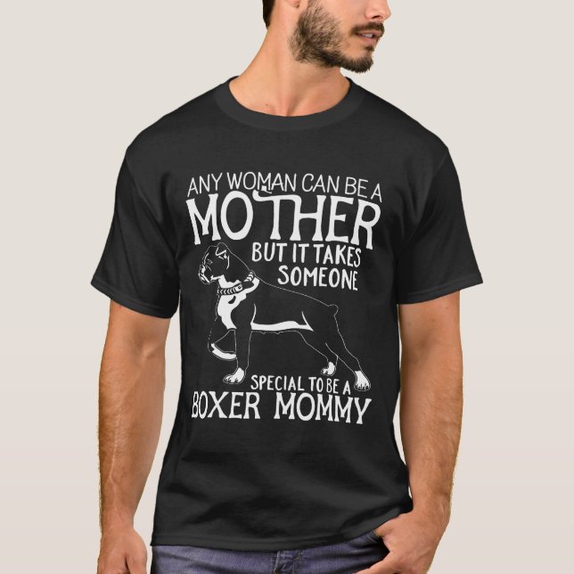 Mor Boxer Mamma T Shirt (Framsida)