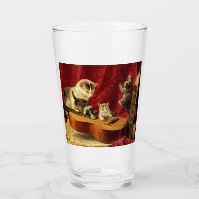 Mor Cat och Kittens spelar med Guitar Glaskopp (Framsida)