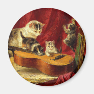 Mor Cat och Kittens spelar med Guitar Magnet