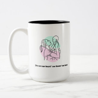 Mor & Child Art Mugg | Gift för Mamma