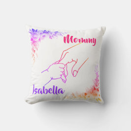 Mor & Child Händer Kudde