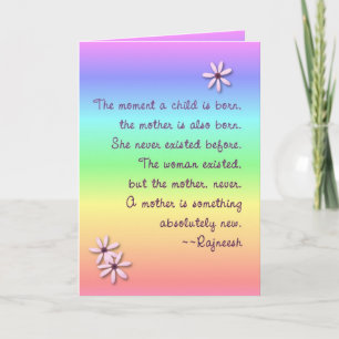Mor Child Mors dag Card Kort